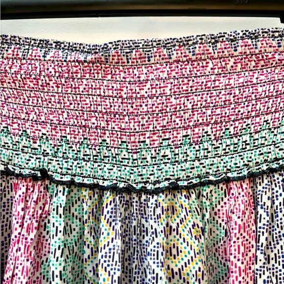 NWT Anthropologie colorful pastel wide leg flowy palazzo pant women’s size S - Picture 3 of 6